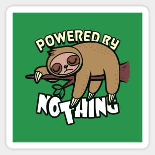 Funny Lazy Kawaii Cute Sloth Lover Cartoon Meme Magnet